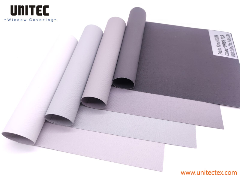 GREY COLOR ROLLER BLINDS FABRIC