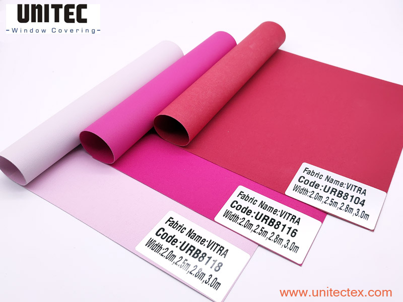 UNITEC URB8104 Factory Direct Sale Premium Quality Competitive Price Customized Blackout Replacement Fabric Roller Blinds