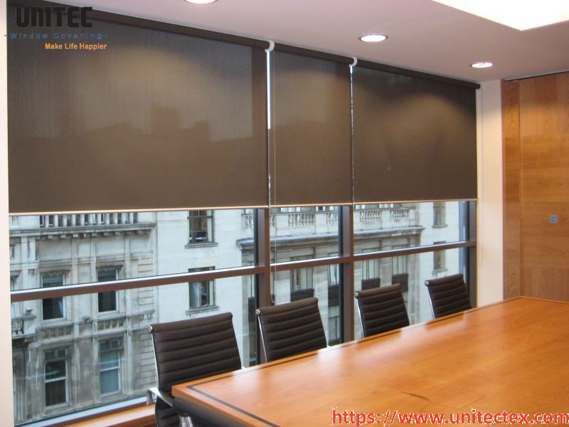 PVC blackout blinds for hotels and offices