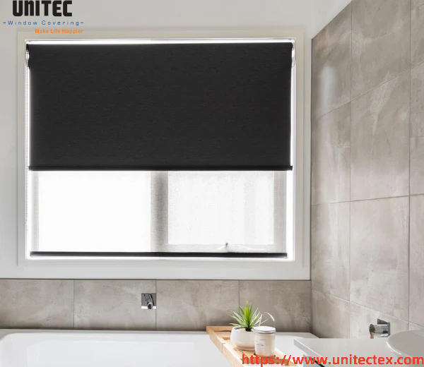 black roller blinds for privacy