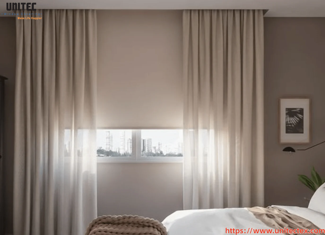extra-wide blackout roller blinds