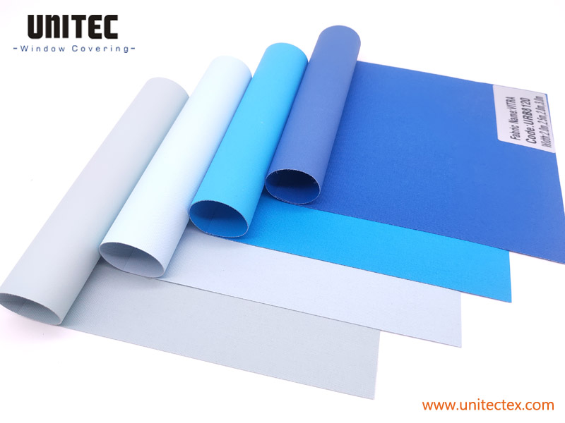 UNITEC URB8118 Chinese wholesale smart home electric window 100% polyester roller blind fabric