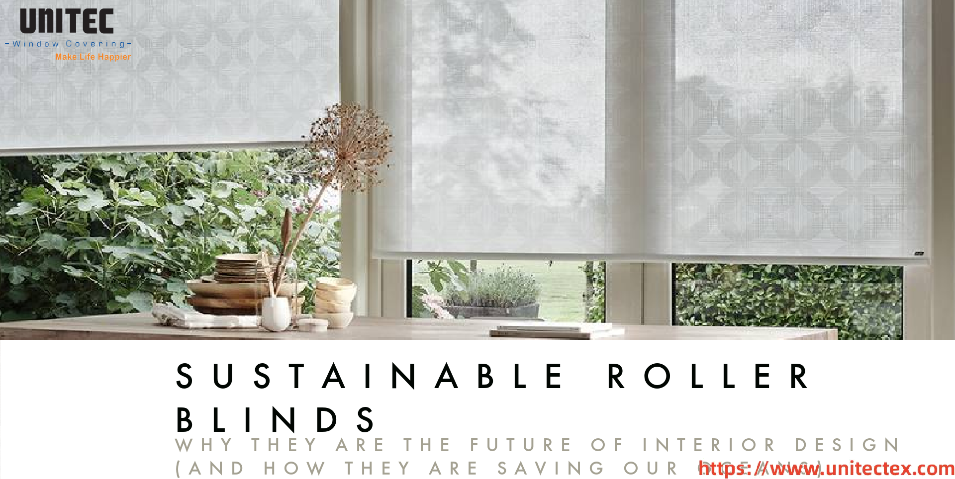 Sustainable Fabric Blinds