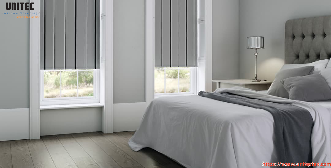 Trendy roller blinds for bedroom