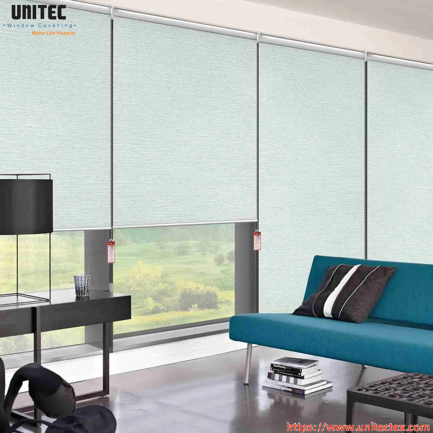 UV protection roller blinds fabric