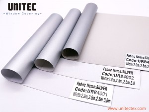 URB4001-4006 Colombia Back Coating Blackout Roller Blinds Fabric