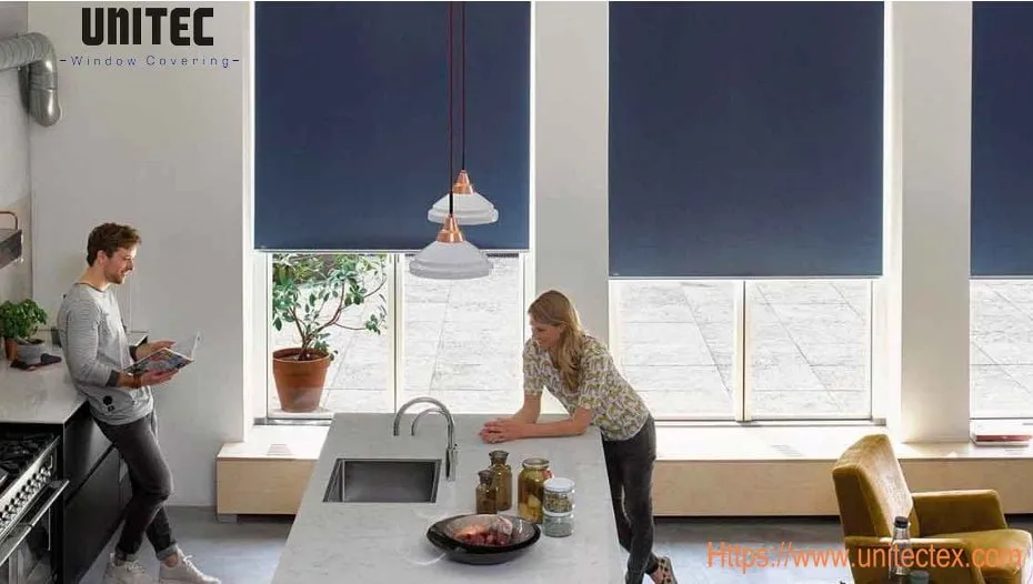 fabric roller blinds for interiors