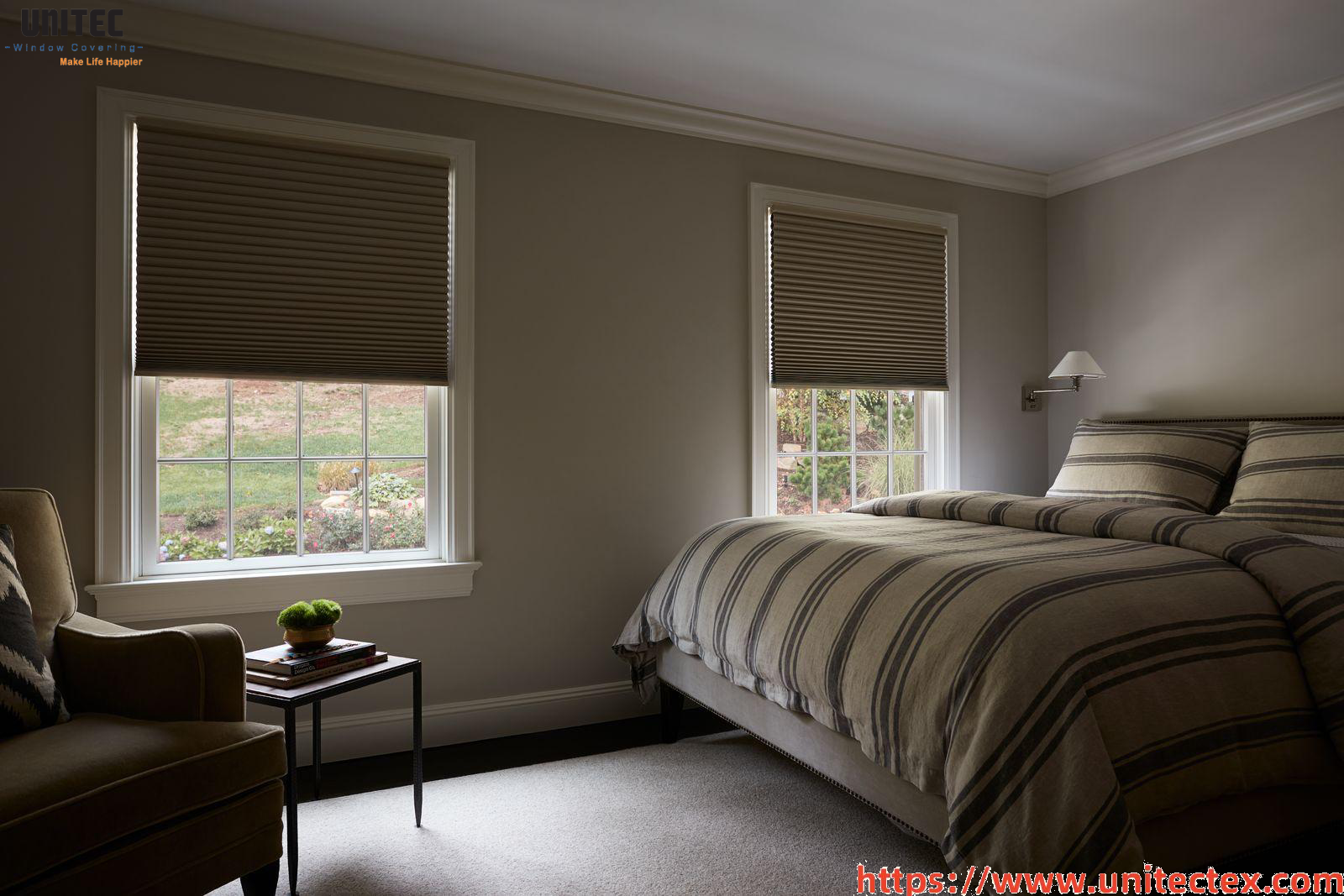 Elegant Black Blackout Shades