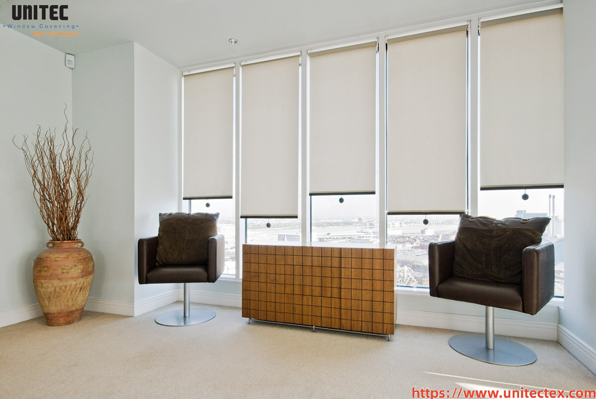 extra-wide blackout roller blinds