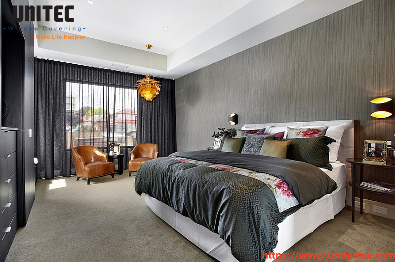 sheer black curtains for bedroom