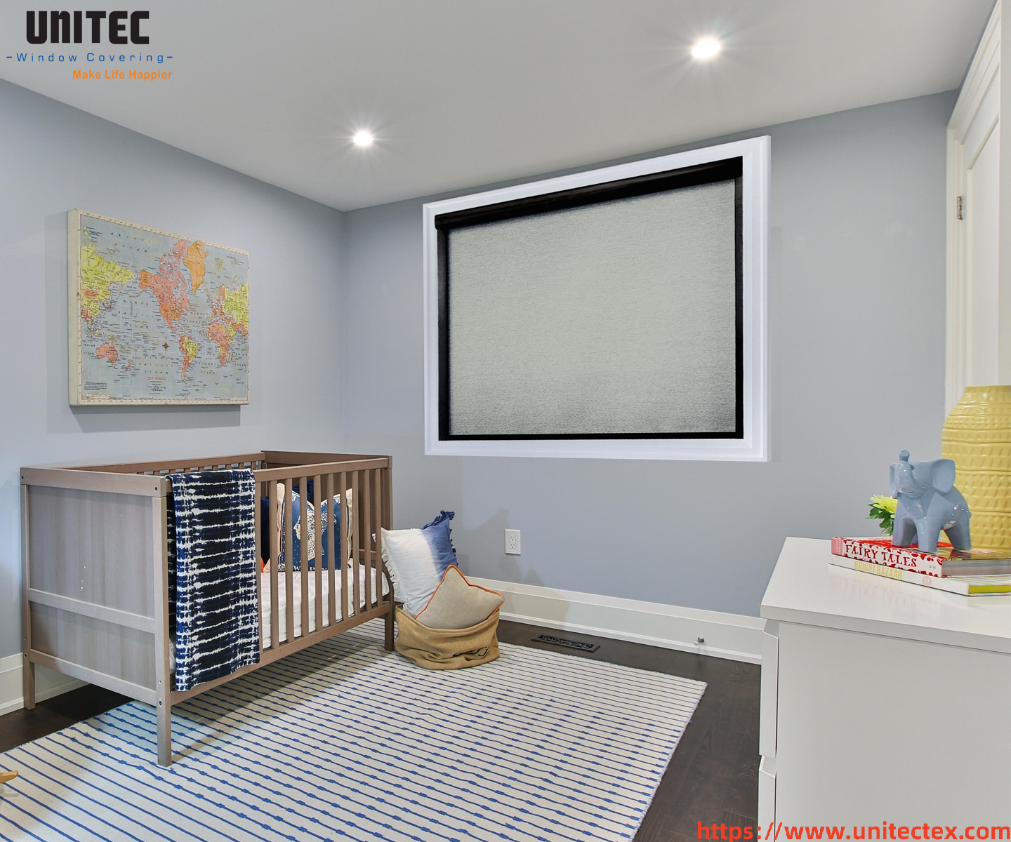 USA Made Blackout Roller Blinds