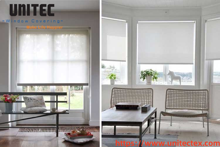 triple weave fabric shades