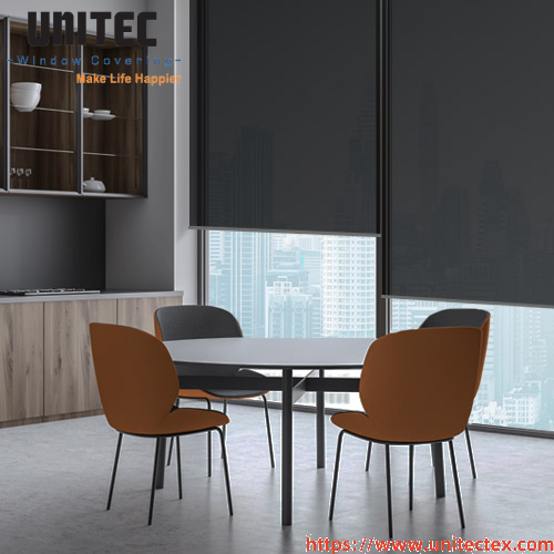 black blinds for modern interiors