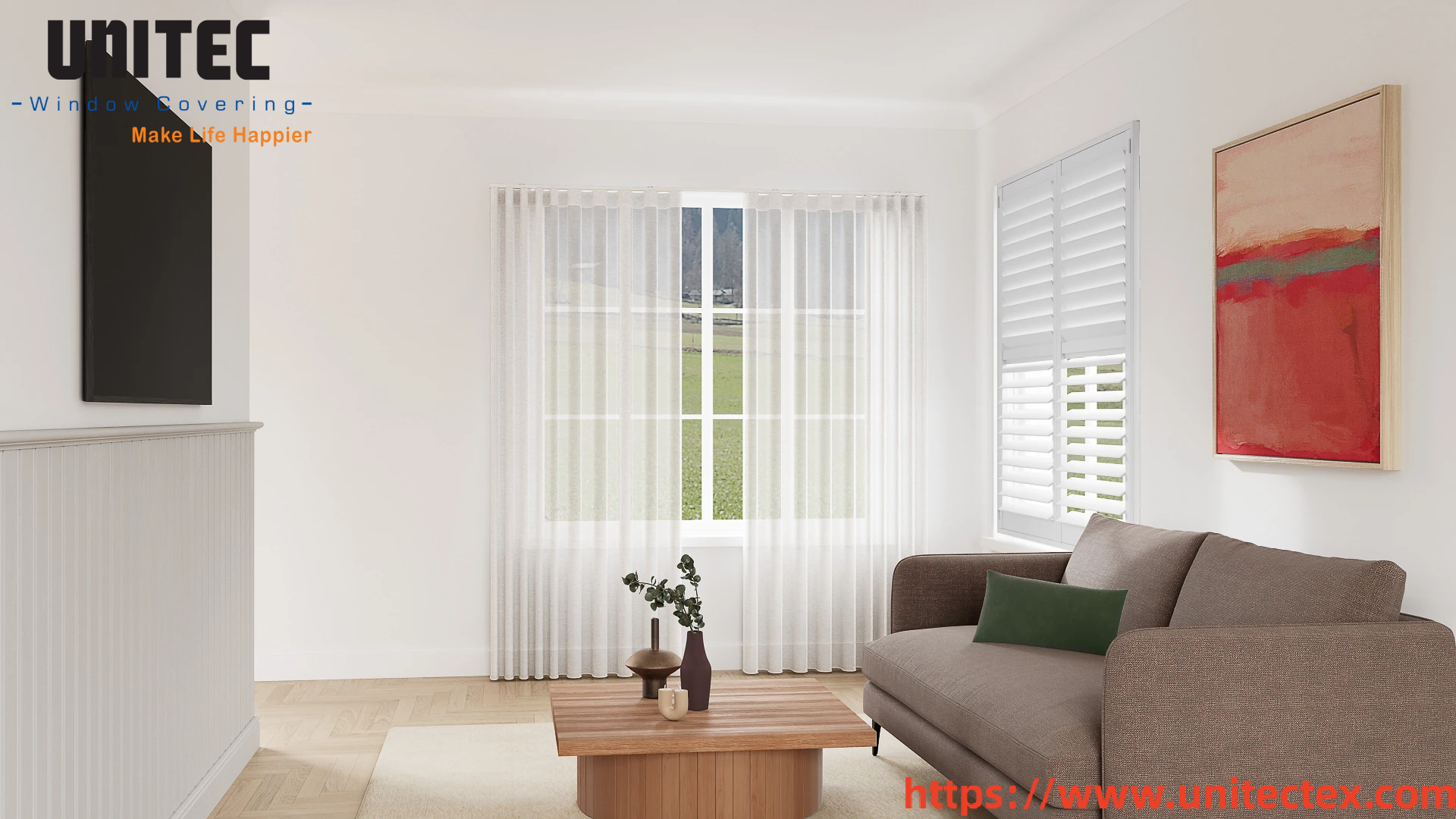 sheer curtains