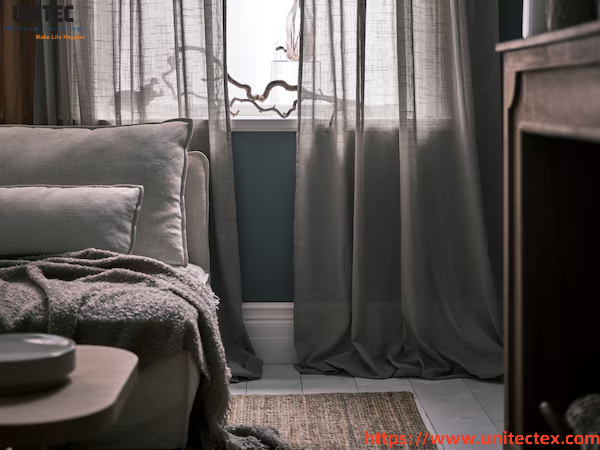 sheer black curtains for bedroom