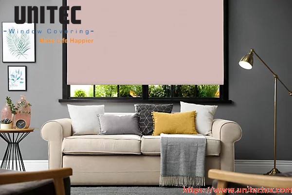 Sleek Black Roller Blinds