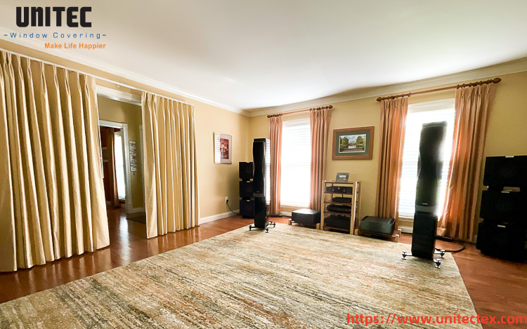 soundproof curtains for home theater