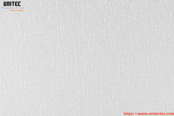 white textured blackout roller blinds