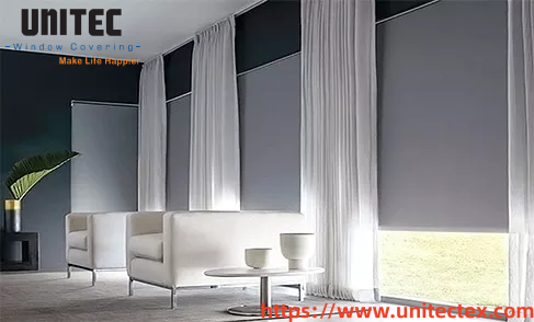 triple weave fabric shades