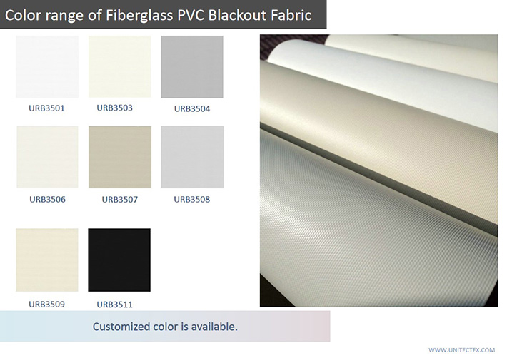 Fiberglass PVC Blackout Fabric8