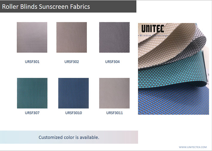 Roller Blinds Sunscreen Fabrics6