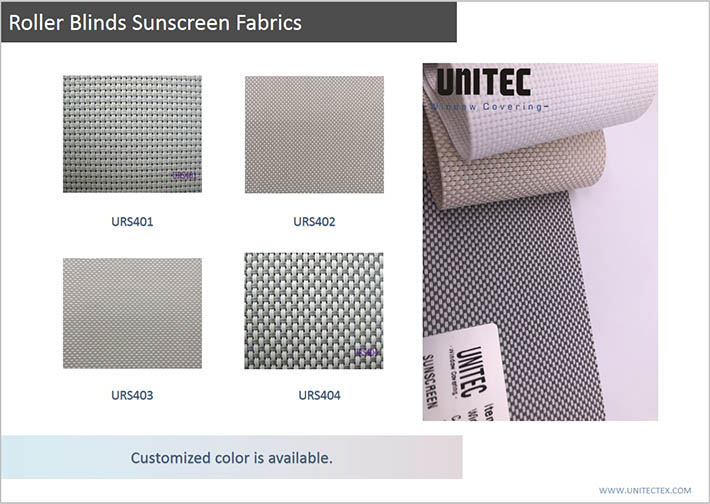 Roller Blinds Sunscreen Fabrics6