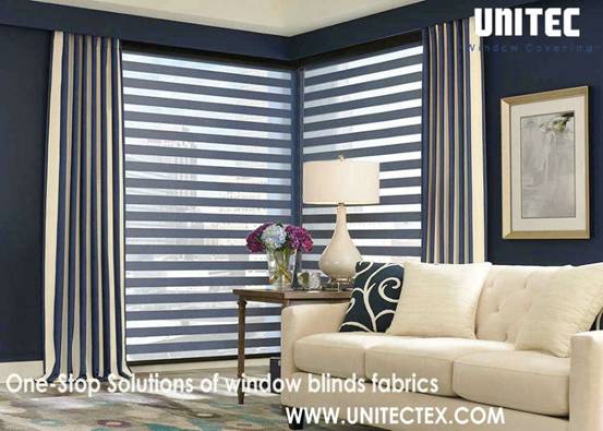 UNITEC blackout home roller blinds fabric1