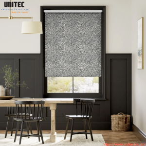 High-Quality Black Fabric Roller Blinds
