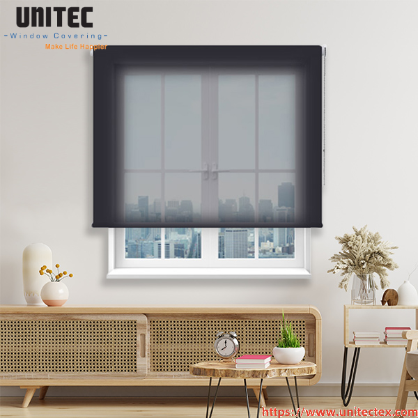 black blinds for modern interiors