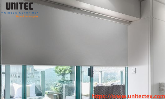 black high blackout blinds