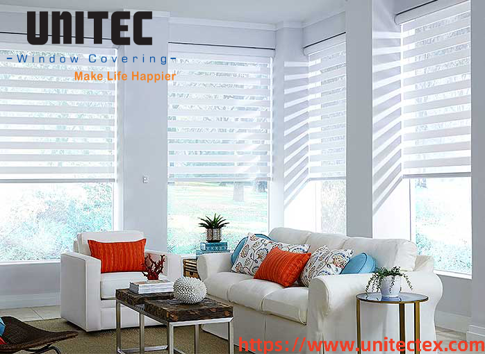 transitional window shades
