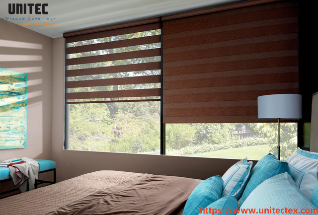 Bedroom Zebra Blinds