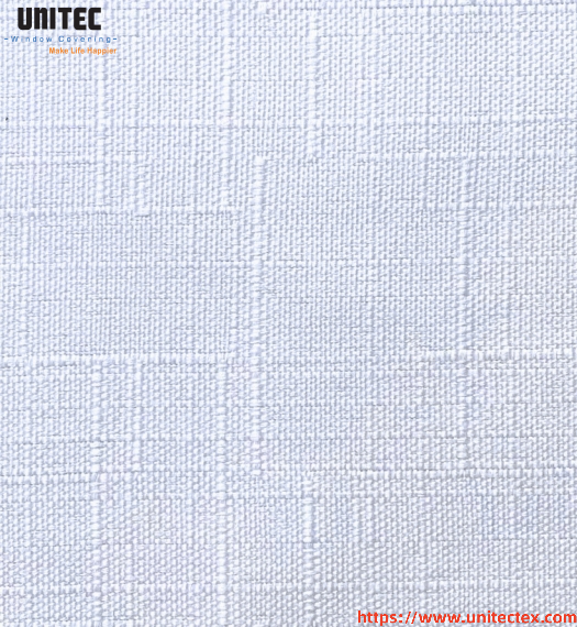 Clean look textured window blinds