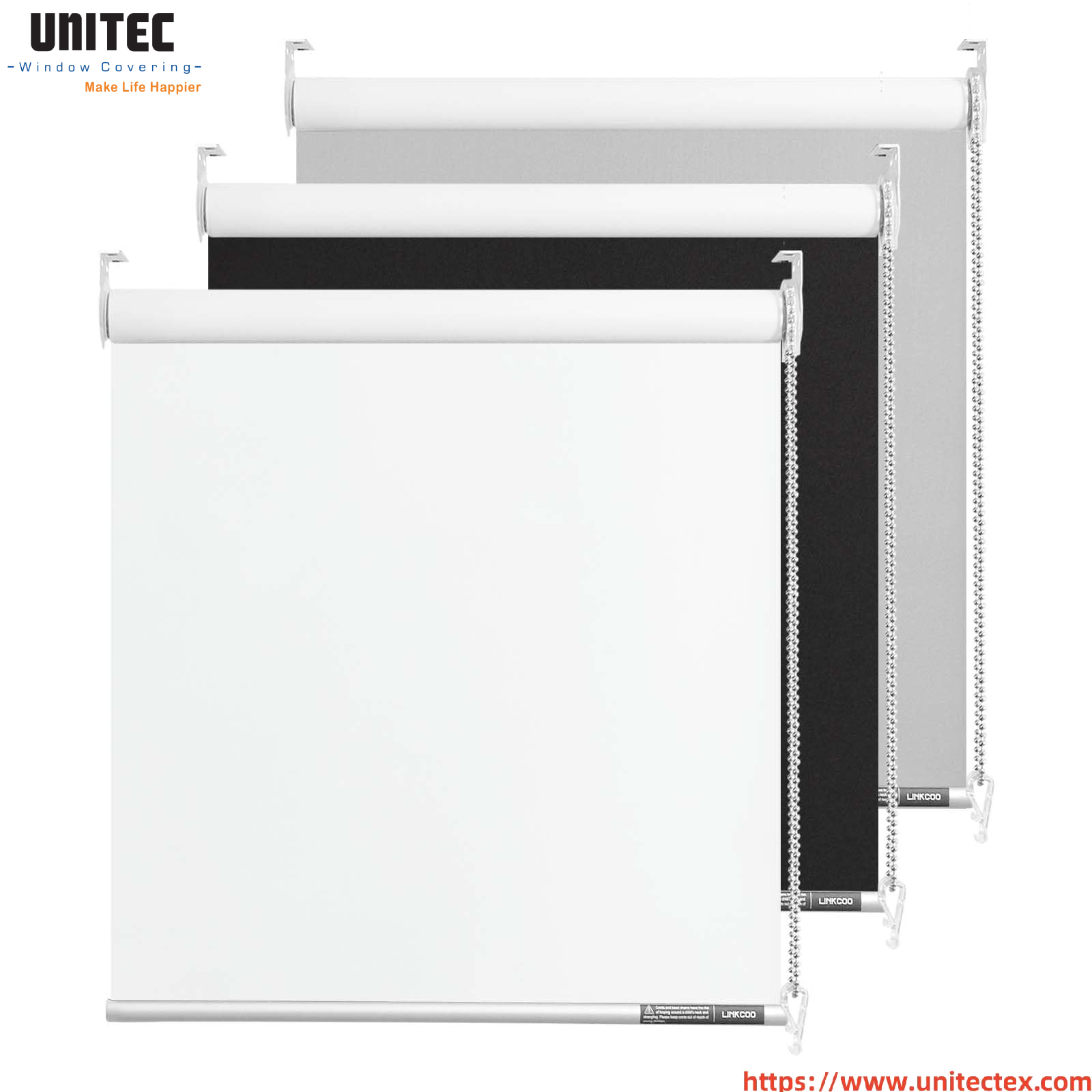 Elegant Black Blackout Shades