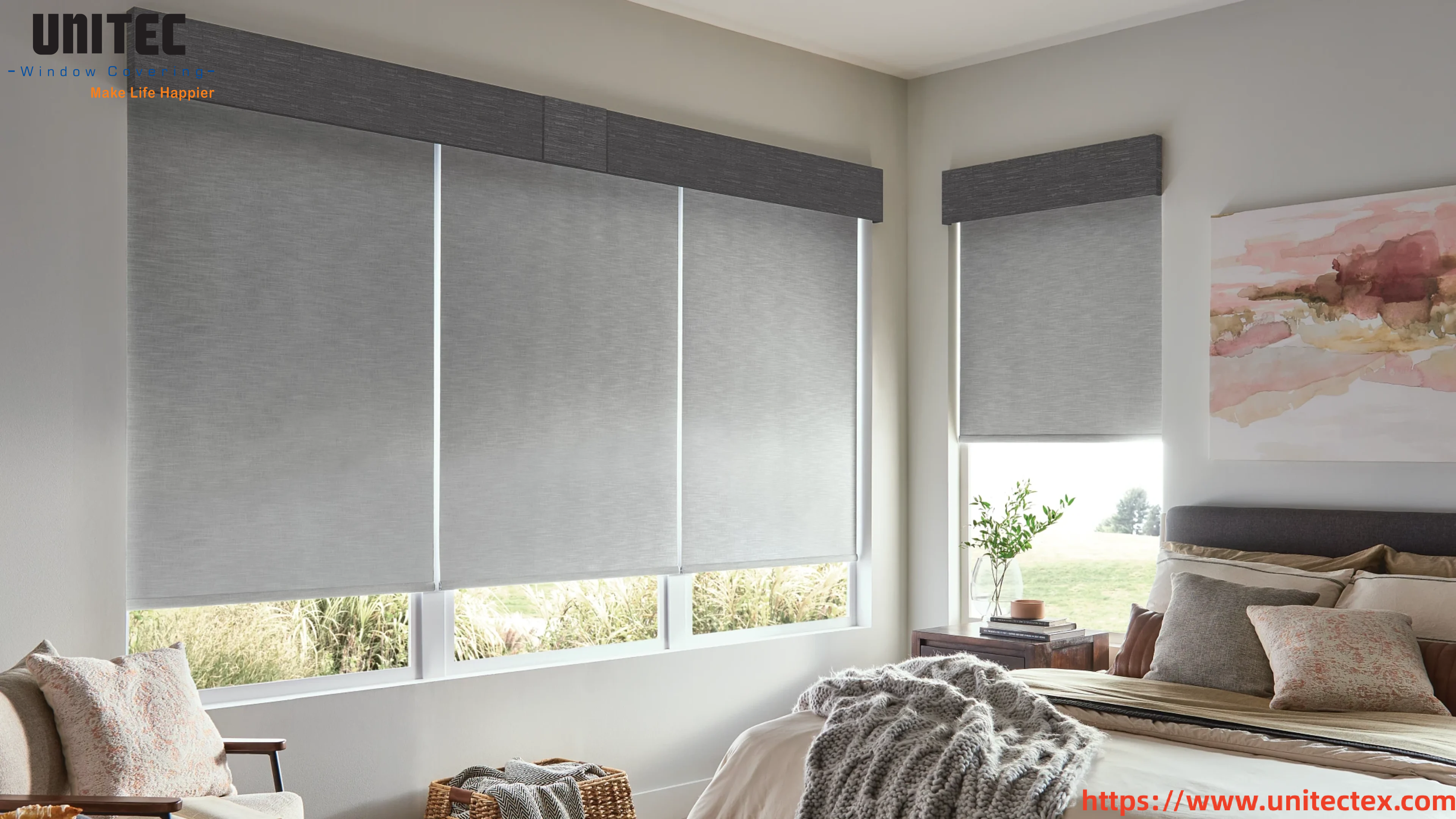 blackout vinyl roller shades