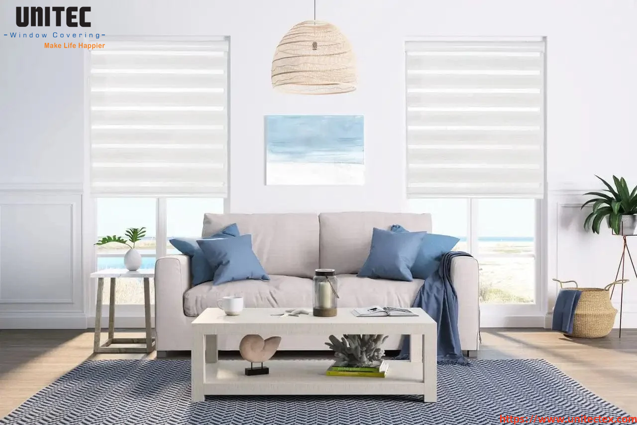 Bedroom Zebra Blinds
