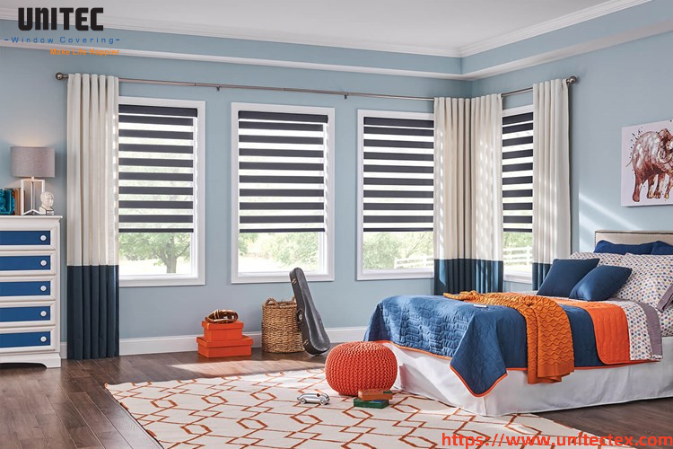 100% polyester zebra blinds