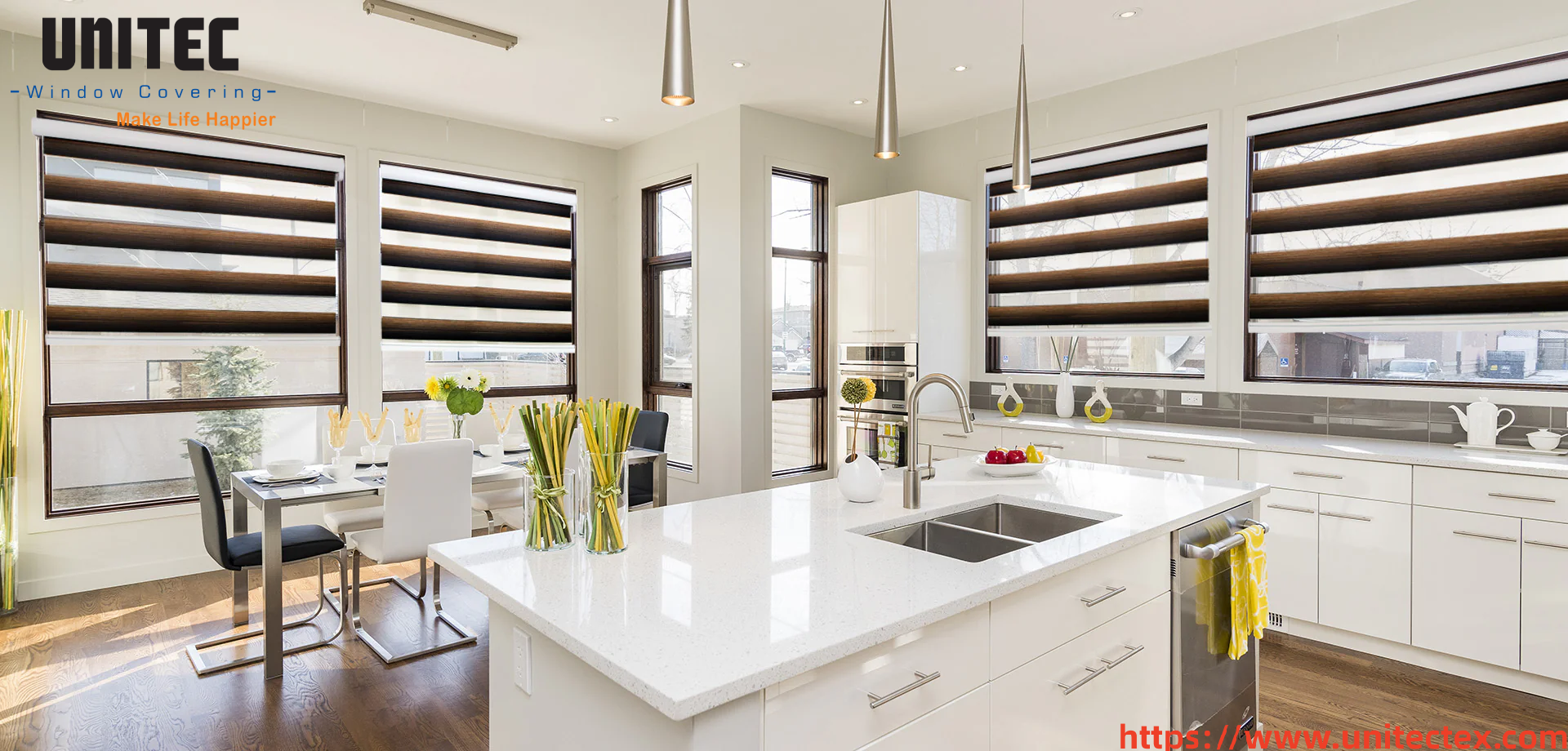 custom zebra window shades