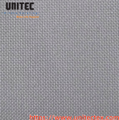 Black heat-resistant roller blinds