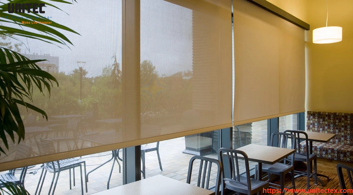 Commercial Space Roller Shades