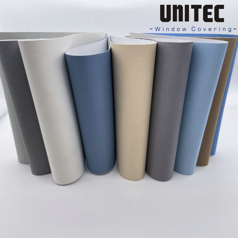 High quality 100%"BAY'Polyester yarn dyed-Roller Blinds Fabric: URB6001 -6006